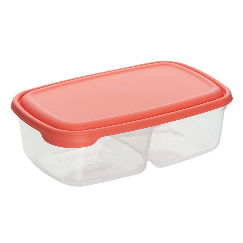 drina-stilo-kutiq-za-hrana-0.25l+0.25l-prozrachna-coral