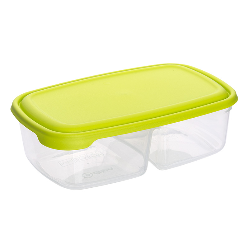 drina-stilo-kutiq-za-hrana-0.25l+0.25l-prozrachna-zelen